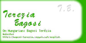terezia bagosi business card